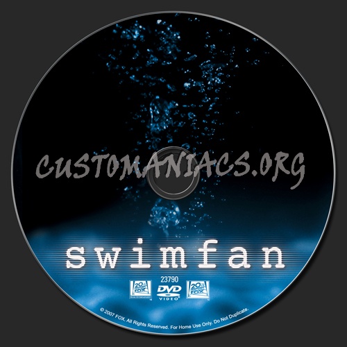 Swimfan dvd label
