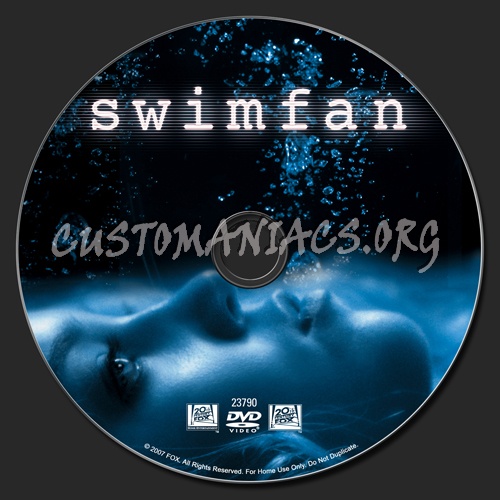 Swimfan dvd label