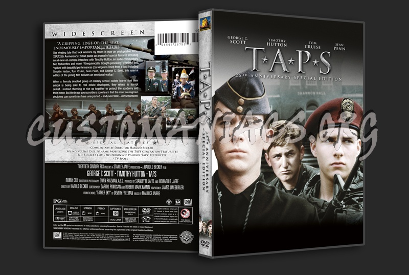 Taps dvd cover