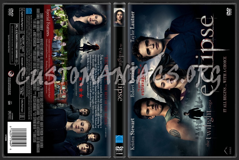The Twilight Saga: Eclipse dvd cover