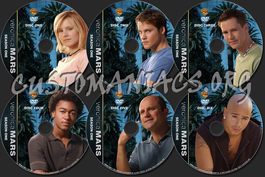 Veronica Mars - Season 1 - TV Collection dvd label