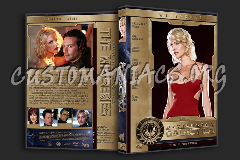 Battlestar Galactica dvd cover