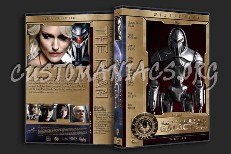 Battlestar Galactica dvd cover