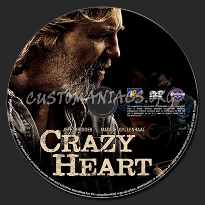 Crazy Heart dvd label