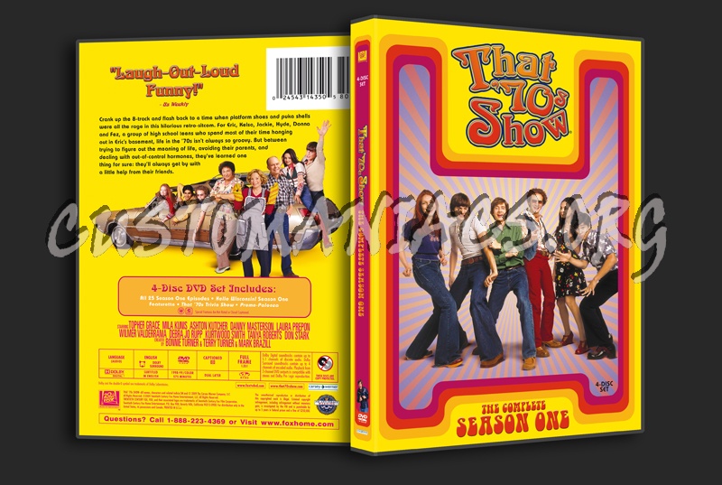 That '70's Show Season 1 dvd cover