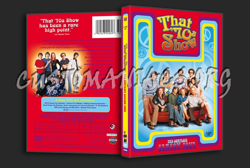 That '70's Show Season 4 dvd cover