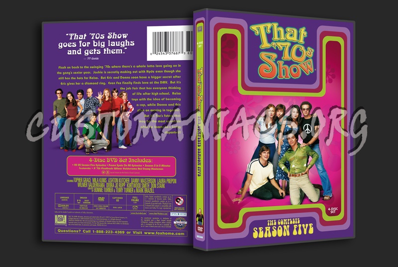 That '70's Show Season 5 dvd cover