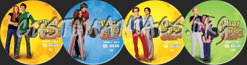 That '70's Show Season 3 dvd label