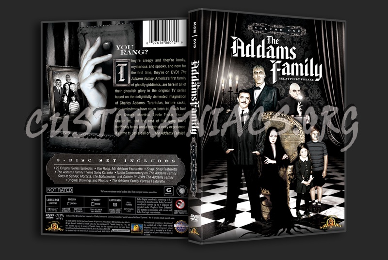 The Addams Family Volume 1 dvd cover