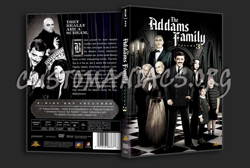 The Addams Family Volume 3 dvd cover