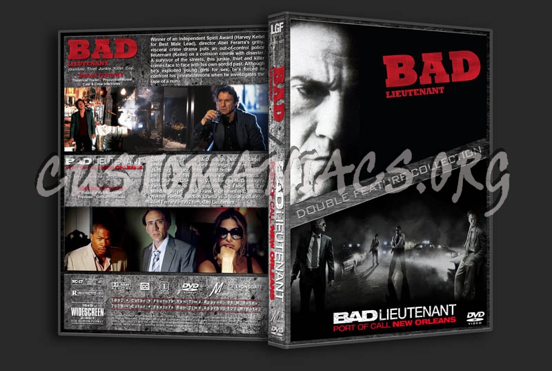 Bad Lieutenant / Bad Lieutenant: Port of Call Double dvd cover