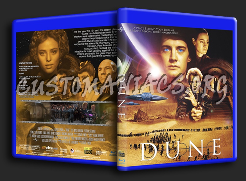 Dune blu-ray cover