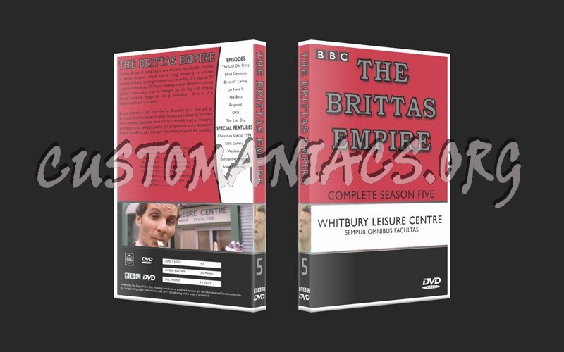 Brittas Empire Complete Season 1-7 dvd cover