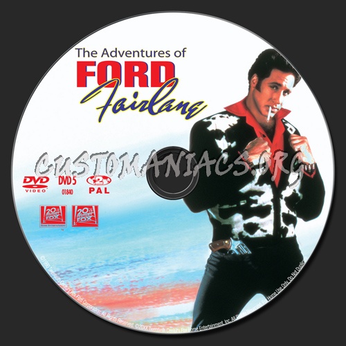 The Adventures of Ford Fairlane dvd label