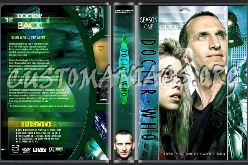 Doctor Who Season 1 dvd cover