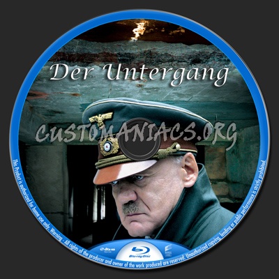 Der Untergang blu-ray label