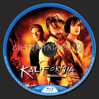 kalifornia blu-ray label