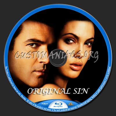 Original Sin blu-ray label