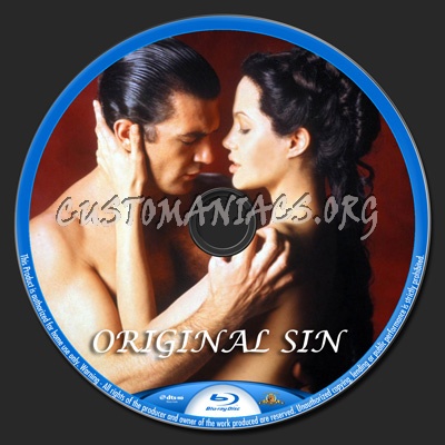 Original Sin blu-ray label