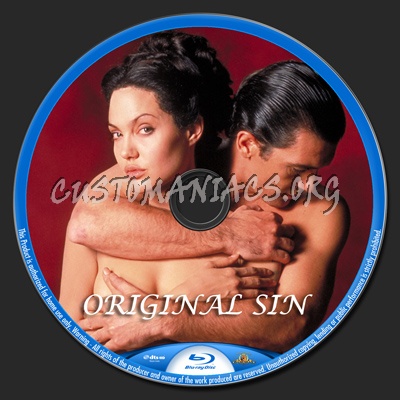 Original Sin blu-ray label