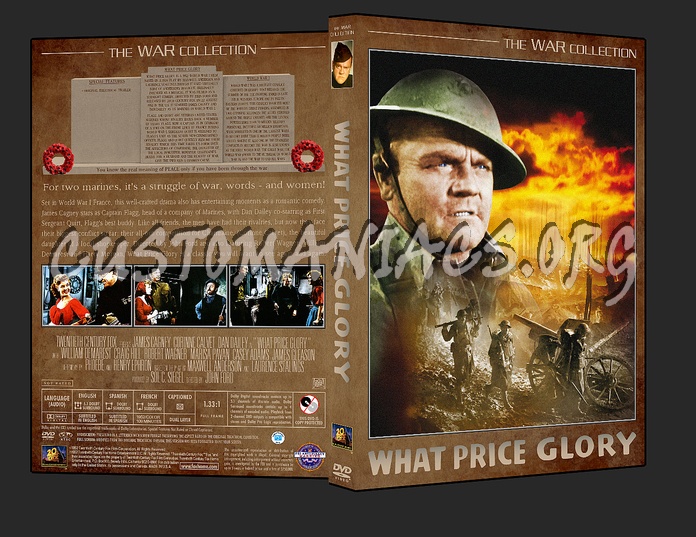 War Collection What Price Glory dvd cover