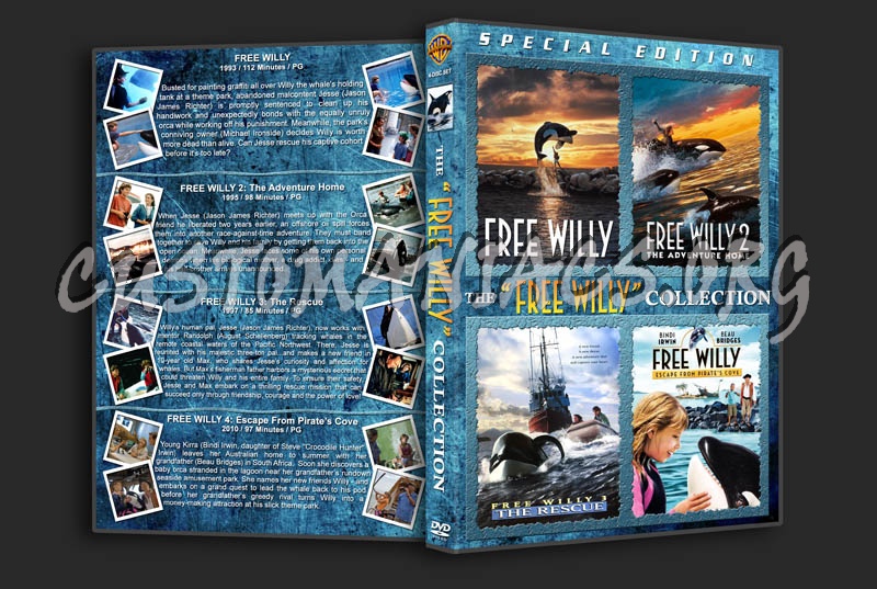 The Free Willy Collection dvd cover