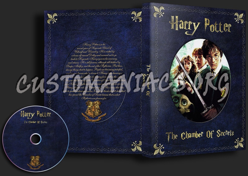 Harry Potter  The Chamber of Secrets dvd cover