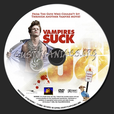Vampires Suck dvd label
