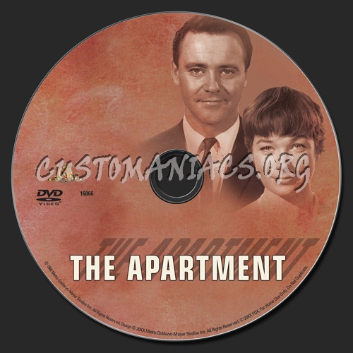 The Apartment dvd label
