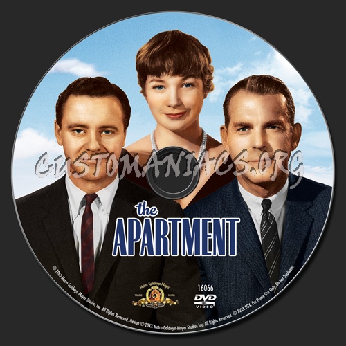 The Apartment dvd label