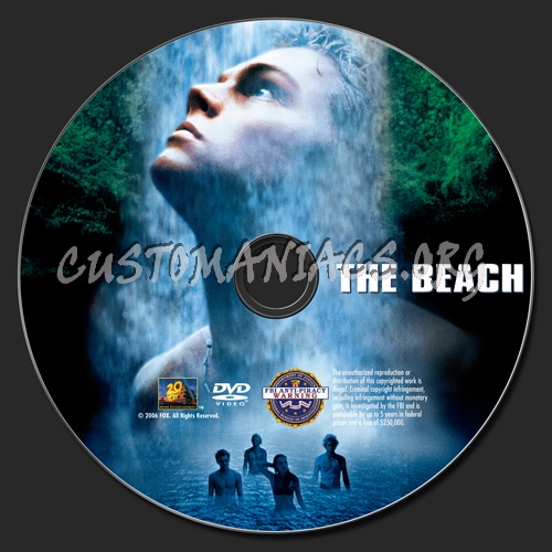 The Beach dvd label