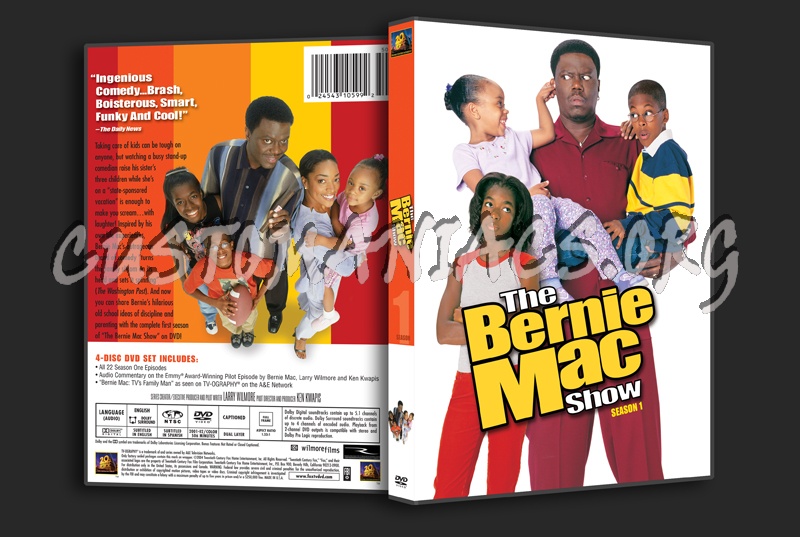 The Bernie Mac Show Season 1 dvd cover