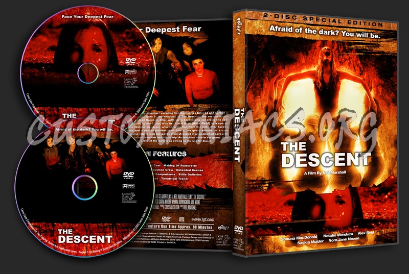 The Descent dvd cover