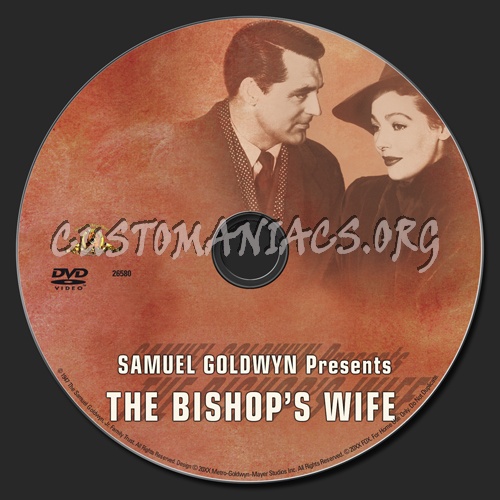 The Bishop's Wife dvd label