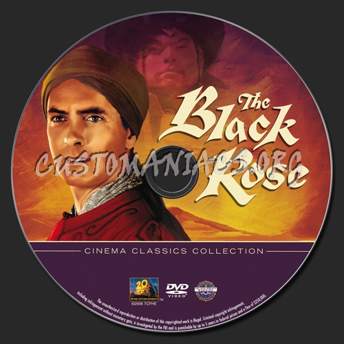 The Black Rose dvd label