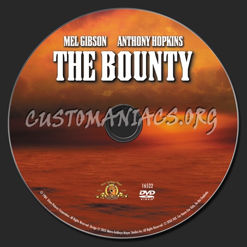 The Bounty dvd label