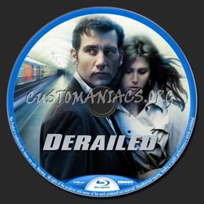 Derailed blu-ray label