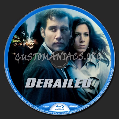 Derailed blu-ray label