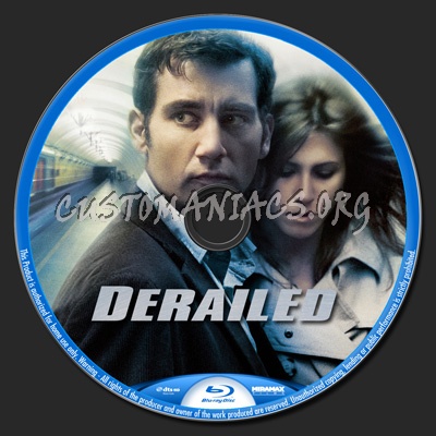 Derailed blu-ray label