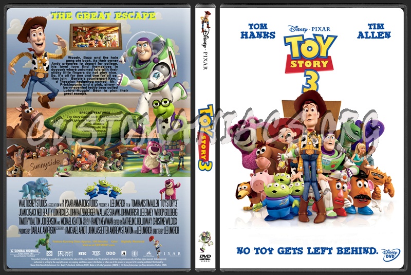 Toy Story 3 dvd cover