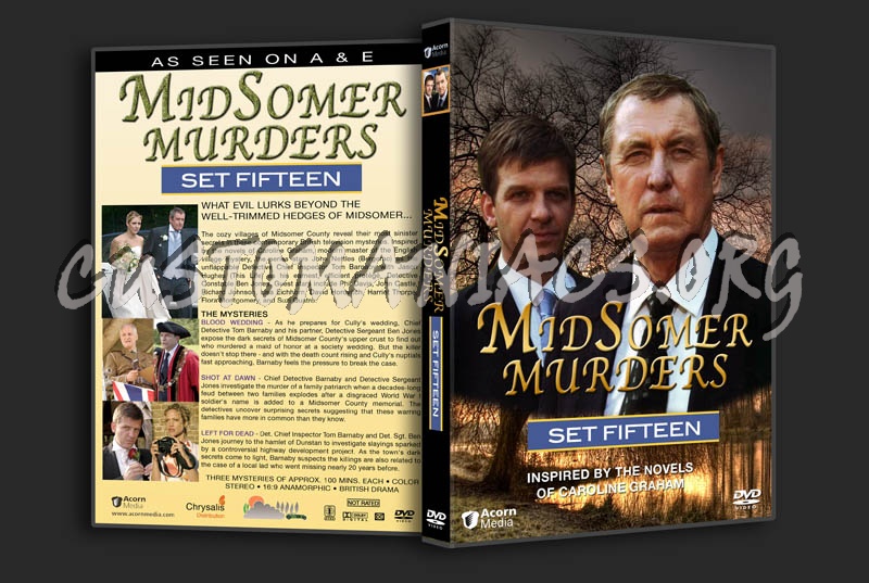 Midsomer Murders - Set 15 dvd cover