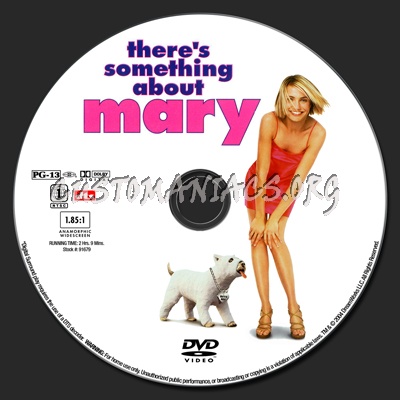 There's Something About Mary dvd label
