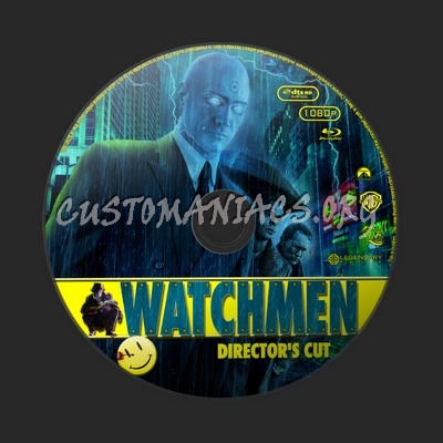 Watchmen blu-ray label