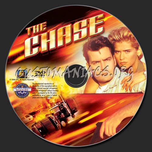 The Chase dvd label