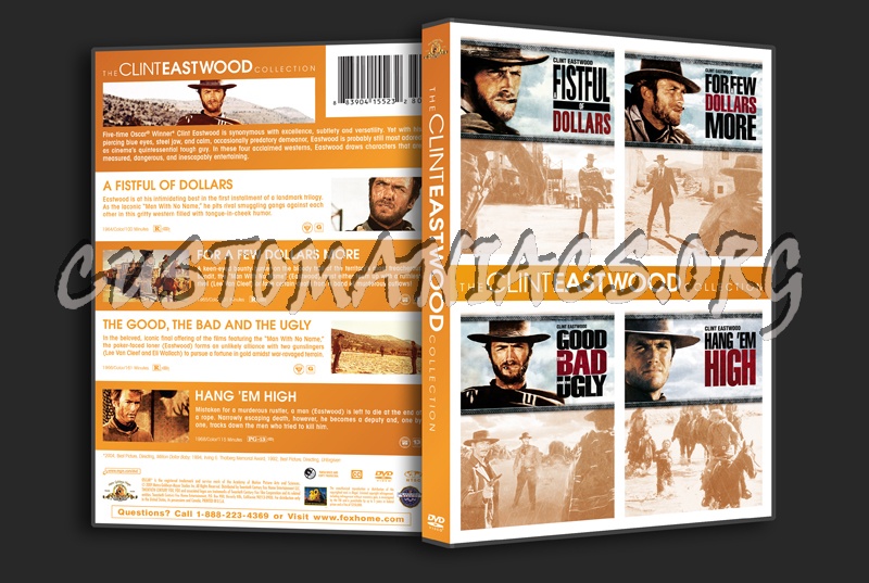 The Clint Eastwood Collection dvd cover