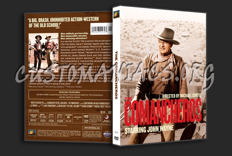 The Comancheros dvd cover
