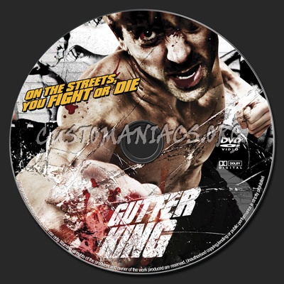 Gutter King dvd label