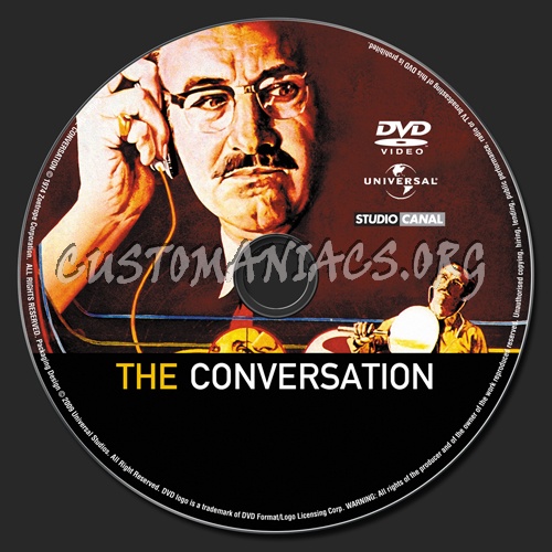The Conversation dvd label
