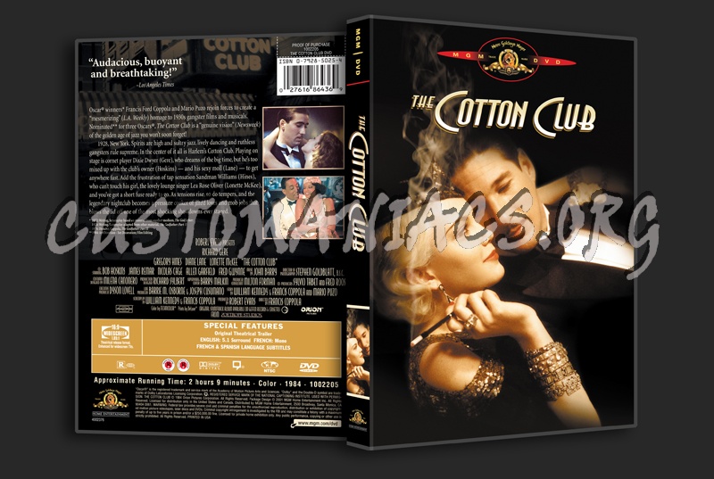 The Cotton Club dvd cover