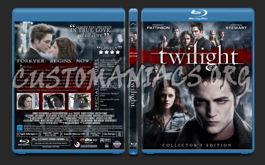 Twilight blu-ray cover